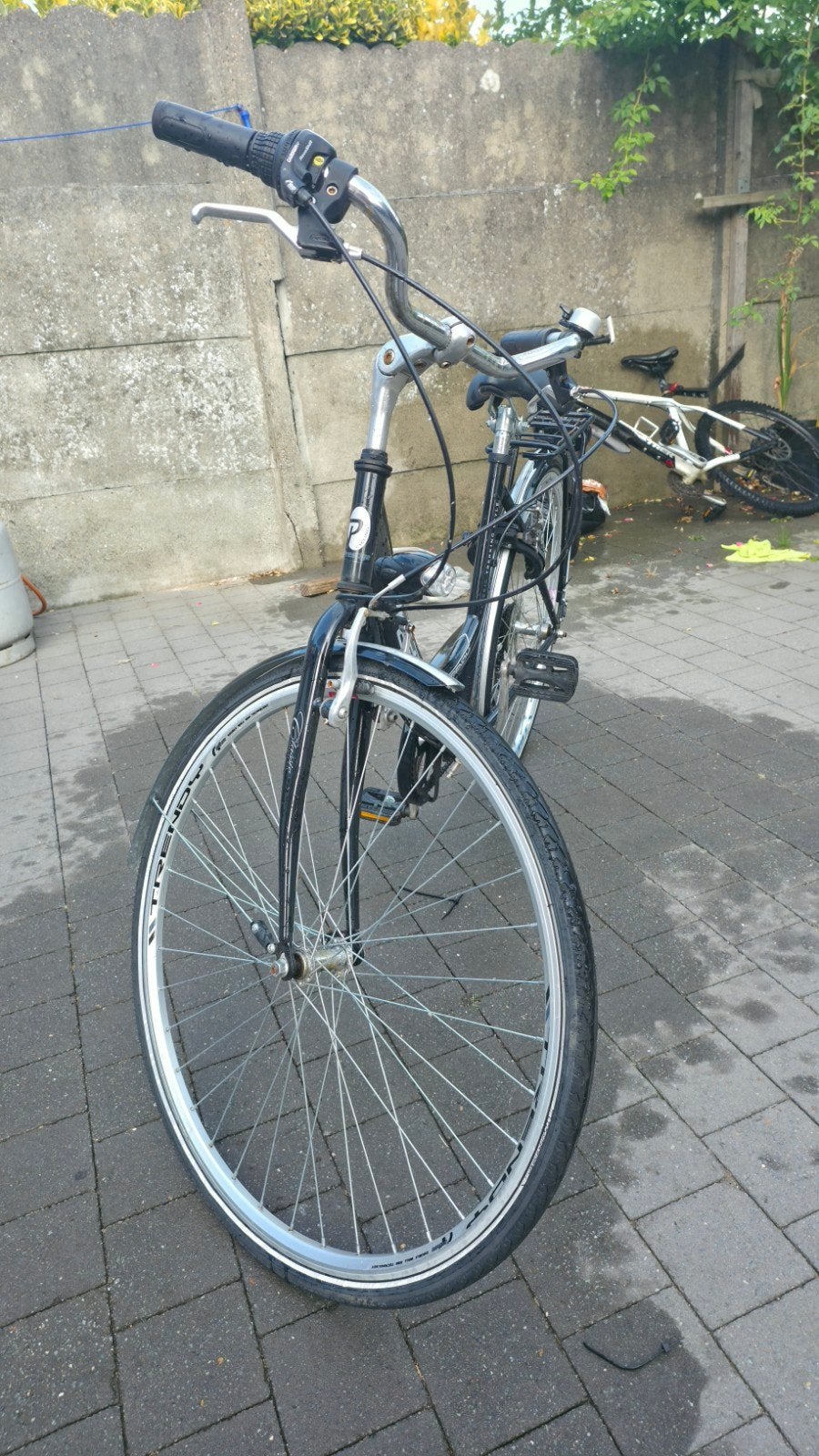 fiets, Ophalen