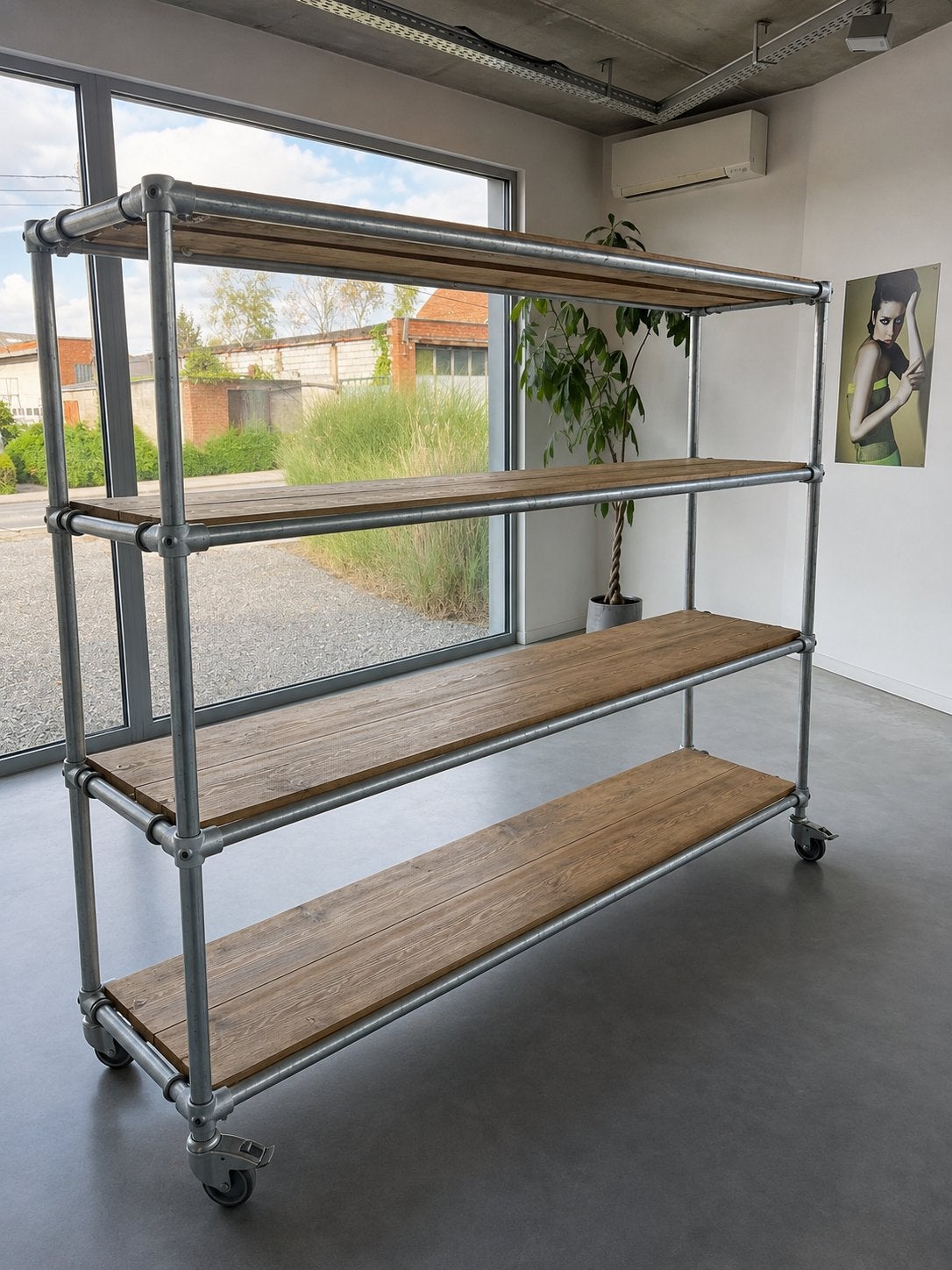 Stand de vente industriel/présentoir, Enlèvement