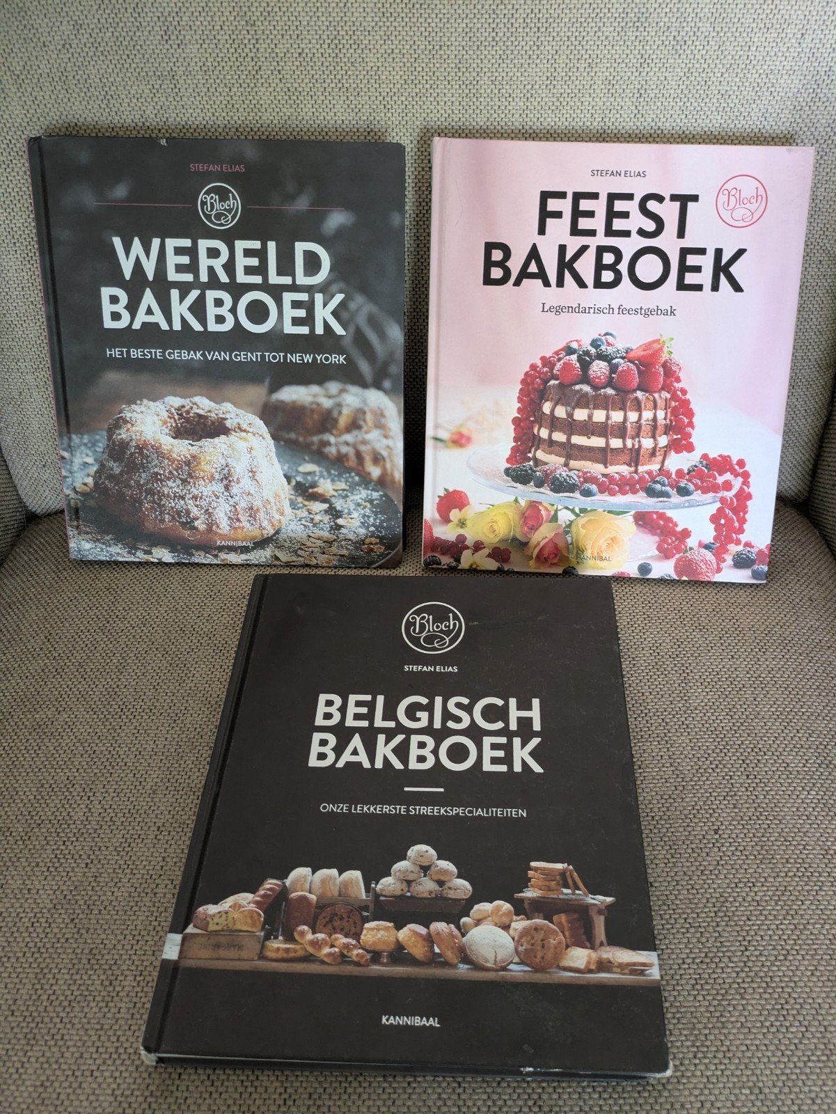 3 x Bakboek Stefan Elias / Bakkerij Bloch Gent, Ophalen of Verzenden, Stefan Elias