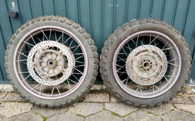 Complete set wielen BMW R1150 GSA/ R1150 GS Adventure, Motoren, Ophalen, Gebruikt