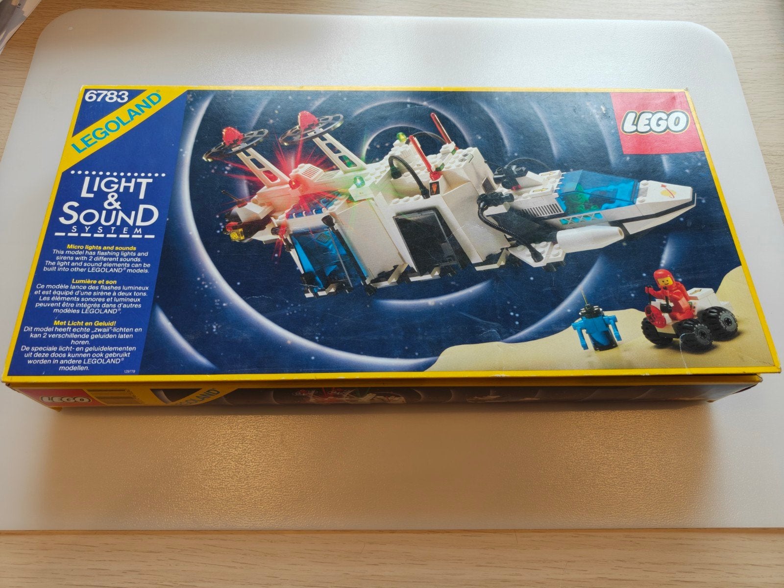 Lego 6783 - Sonar Transmitting Cruiser, Kinderen en Baby's, Speelgoed | Duplo en Lego, Gebruikt, Lego, Ophalen of Verzenden, Space