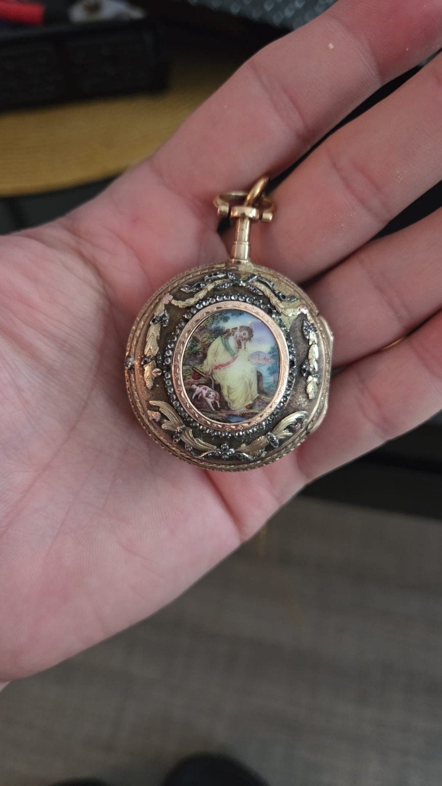 montre à gousset, Enlèvement