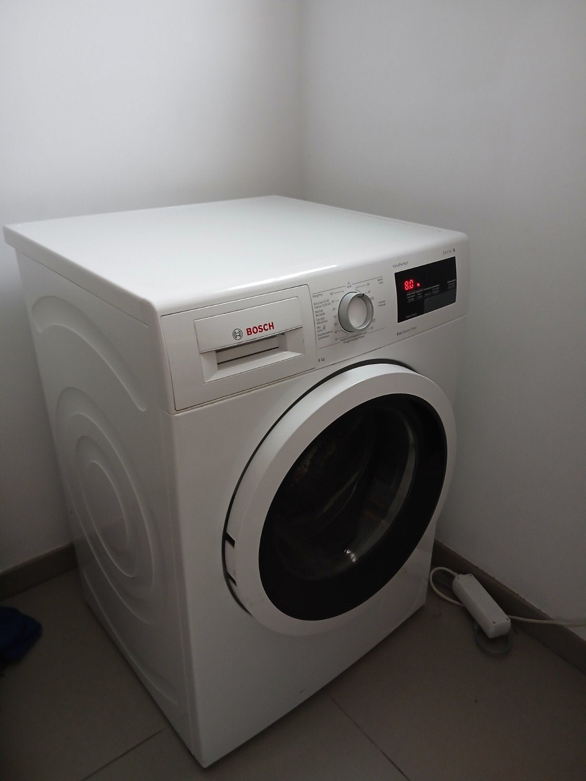 Bosch serie 6 8kg wasmachine ZGAN, Electroménager, 1200 à 1600 tours, Comme neuf, Chargeur frontal, Enlèvement