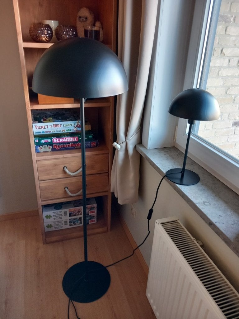 Staande lamp + tafellamp, Maison & Meubles, Lampes | Lampadaires, Enlèvement, Neuf
