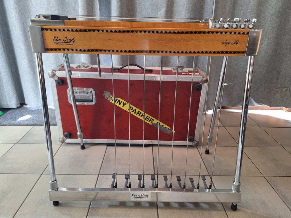 Pedal Steel Shobud Super Pro, Ophalen, Gebruikt, Solid body, Overige merken