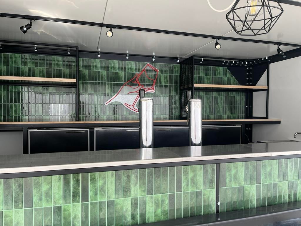 Mobiele bar, foodtruck, barcontainer, Enlèvement