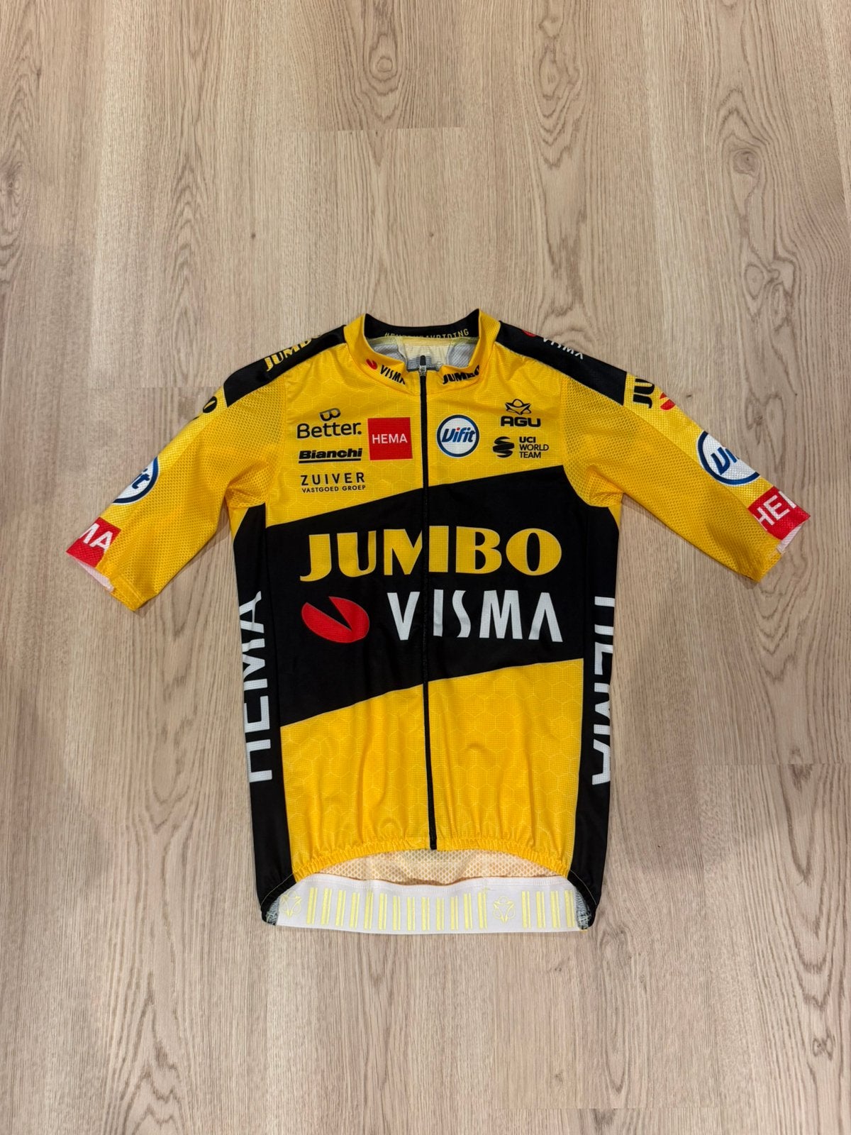 Wielertrui/koerstrui Primoz Roglic, Fietsen en Brommers, Fietsaccessoires | Fietskleding, Ophalen of Verzenden, Zo goed als nieuw
