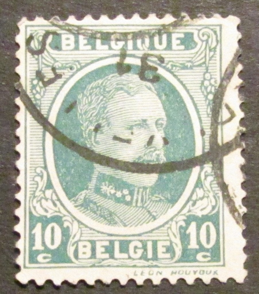 10 centiemen OBC 194c afgestempeld, Met stempel, Koninklijk huis, Frankeerzegel, Ophalen of Verzenden
