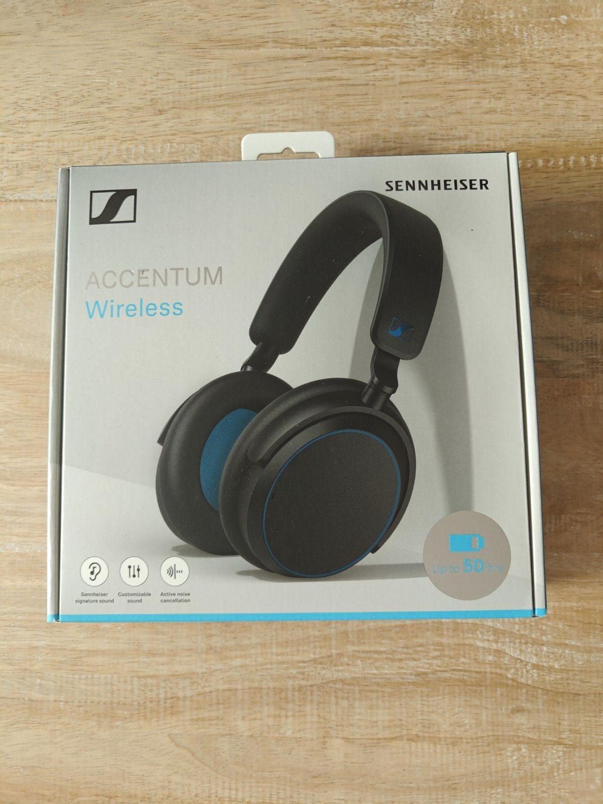 Sennheiser Accentum Wireless, TV, Hi-fi & Vidéo, Casques audio, Neuf, Circum-auriculaire, Sennheiser, Noir, Sans fil, Réduction de bruit