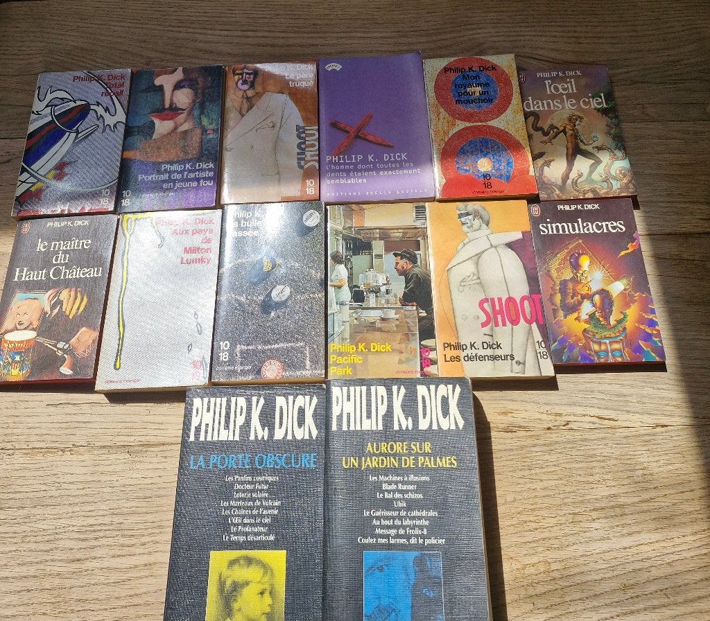 lot  de romans de PH K Dick, Livres, Enlèvement