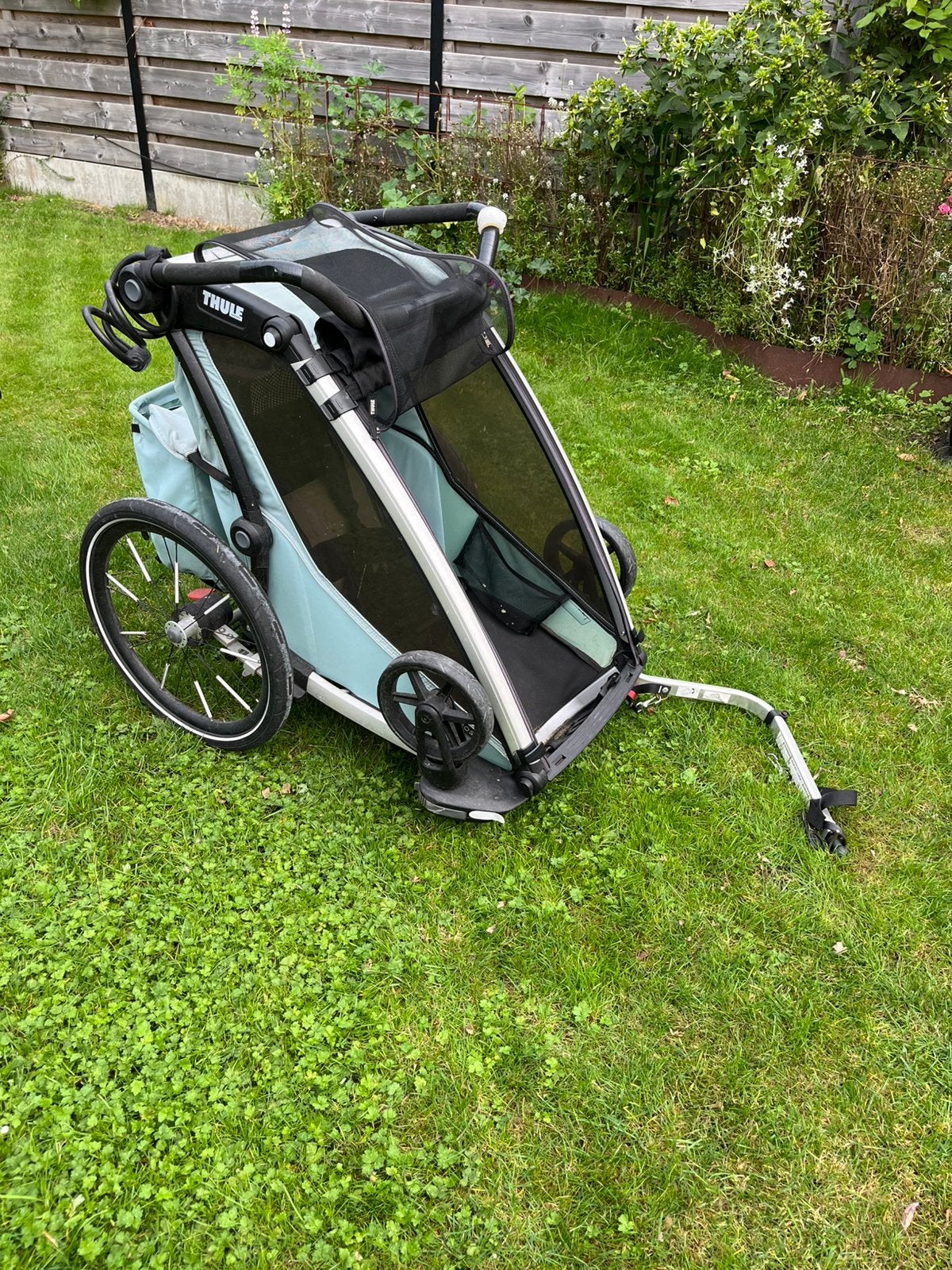 Thule Chariot 1 cross alaskam, Fietsen en Brommers, Ophalen, Gebruikt, Opvouwbaar, 20 tot 40 kg