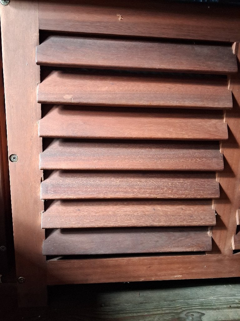 Houten tuin opbergkist, Ophalen, 50 – 75, 100 tot 150 cm, Teakhout
