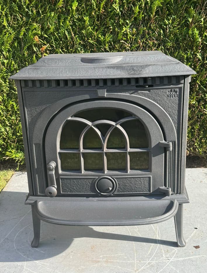 Houtkachel Jotul f8 11kw, Enlèvement, Utilisé, Poêle à bois