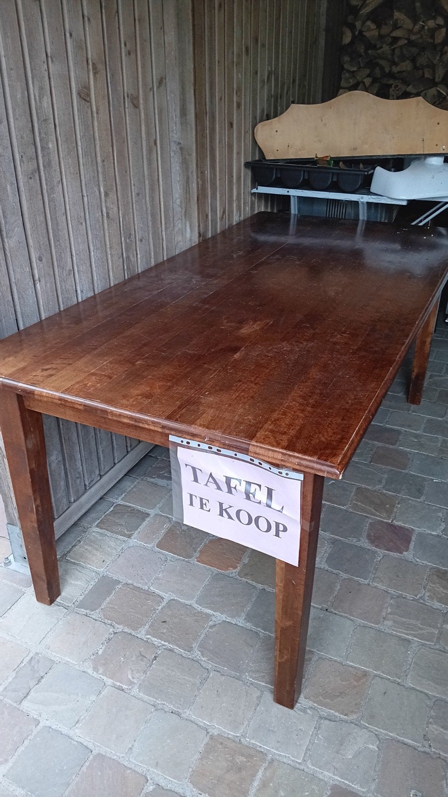 Tafel, Ophalen
