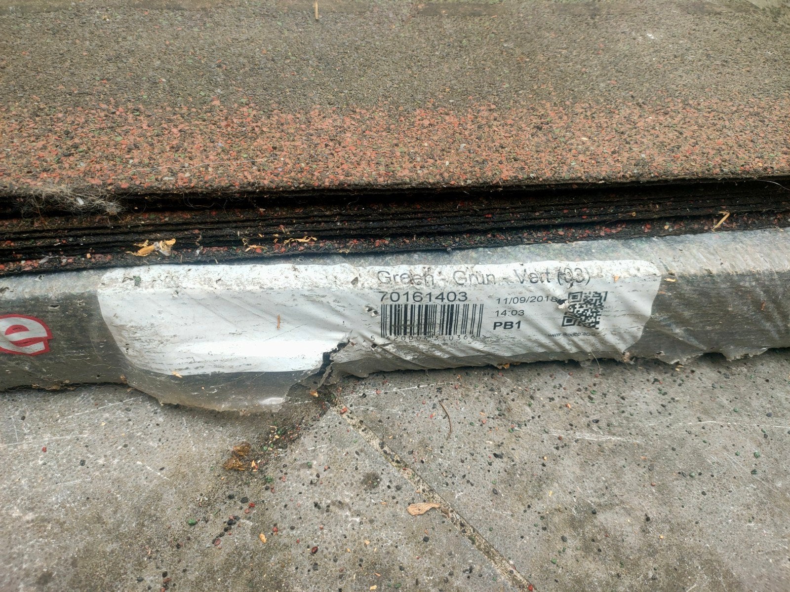 Dakbedekking shingles, Ophalen, Overige materialen, Overige kleuren, Overige typen