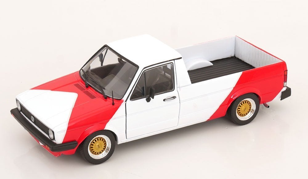 VW Caddy MK1 Racing Tribute 1983 - Échelle 1/18 - PRIX : 49€, Ophalen of Verzenden, Nieuw, Auto, Solido