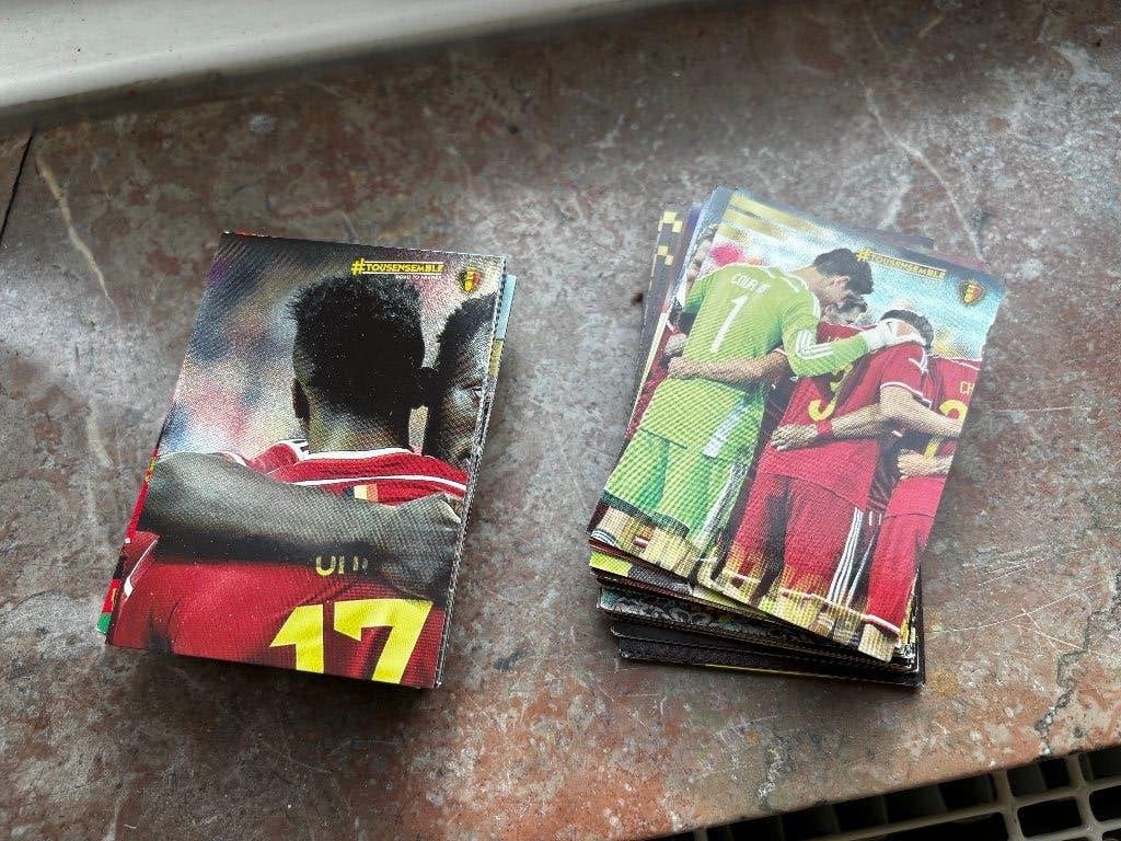 Albums football+ Panini 2013/14/15/16, Enlèvement, Utilisé, Plusieurs autocollants