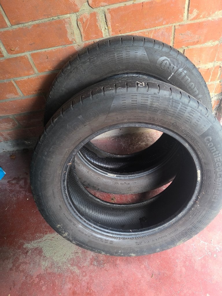 2x 215/60 R17 96H CONTINENTAL ECOCONTACT 5, 215 mm, Véhicule de tourisme, Pneus été, Enlèvement