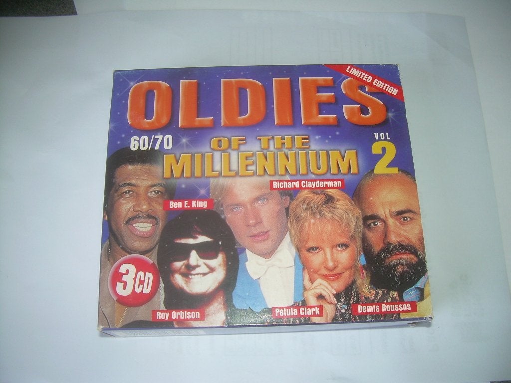 3 CD BOX - OLDIES OF THE MILLENNIUM VOL 2, Ophalen of Verzenden, Zo goed als nieuw, Verzamelalbum, Pop
