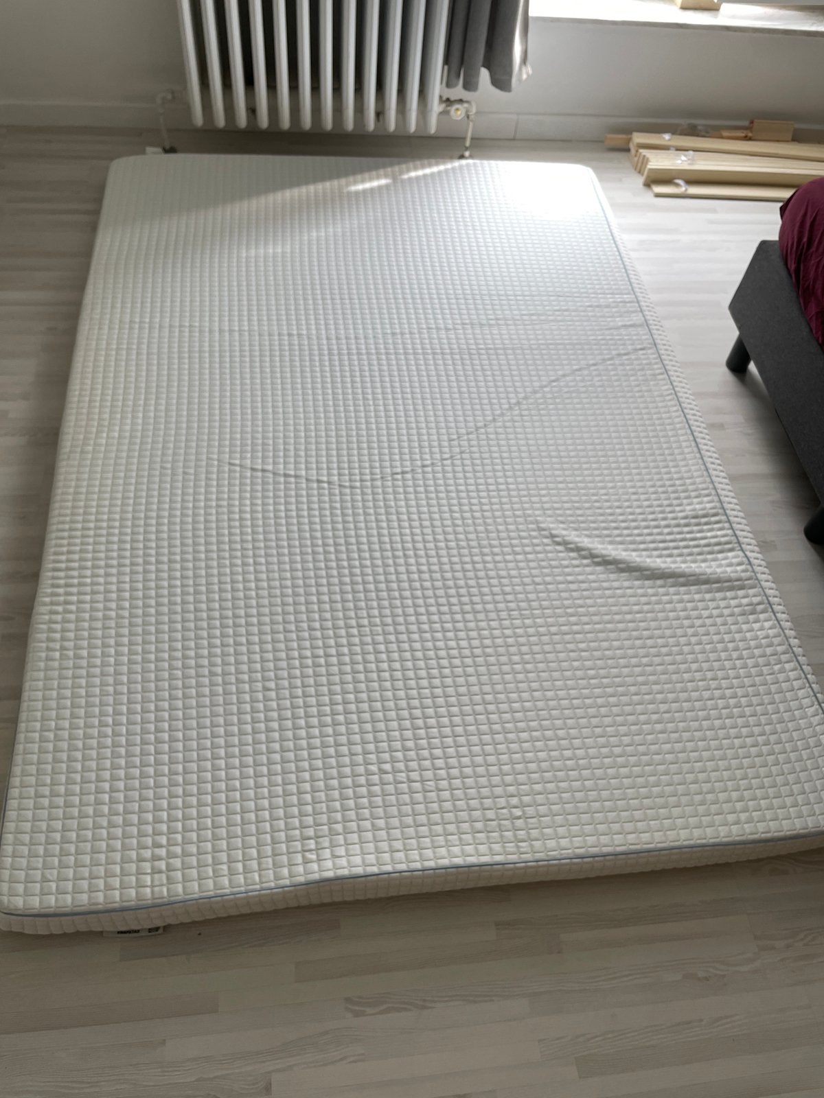 Matras topper Knapstad IKEA, Maison & Meubles, Chambre à coucher | Matelas & Sommiers, Matelas, Queen size, Enlèvement, 200 cm