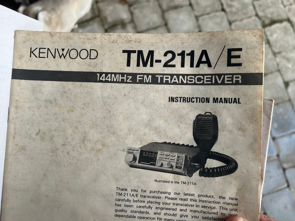 émetteur et récepteur sur une bande de 2 mètres, Télécoms, Enlèvement, Utilisé, Émetteur et Récepteur