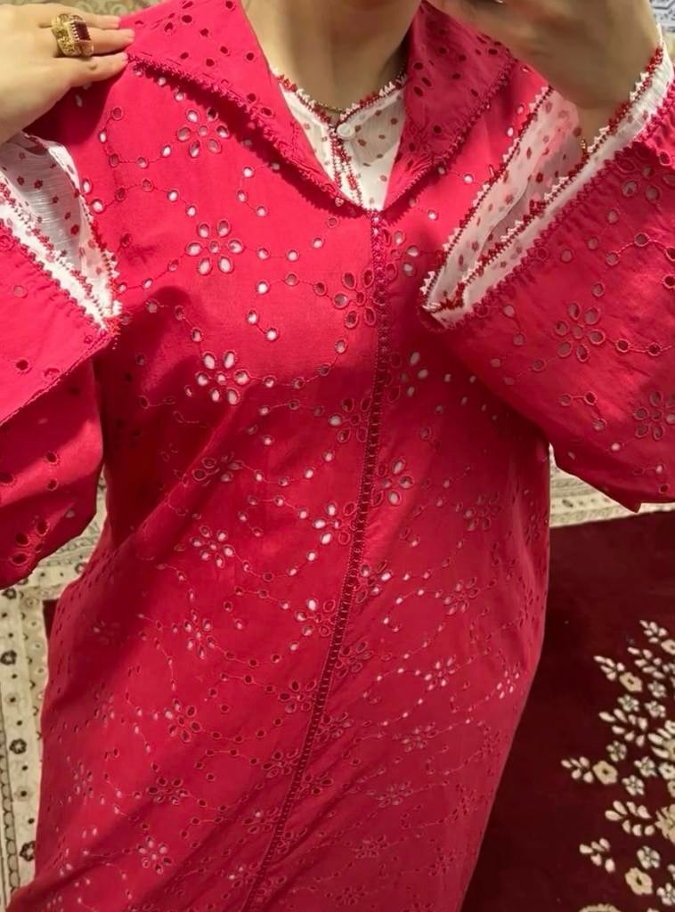 Prachtige nieuwe katoenen Jellaba M/L, Kleding | Dames, Ophalen of Verzenden, Nieuw