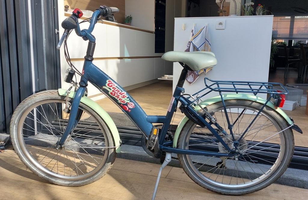 Meisjesfiets 22 inch, Ophalen, 22 inch, Versnellingen
