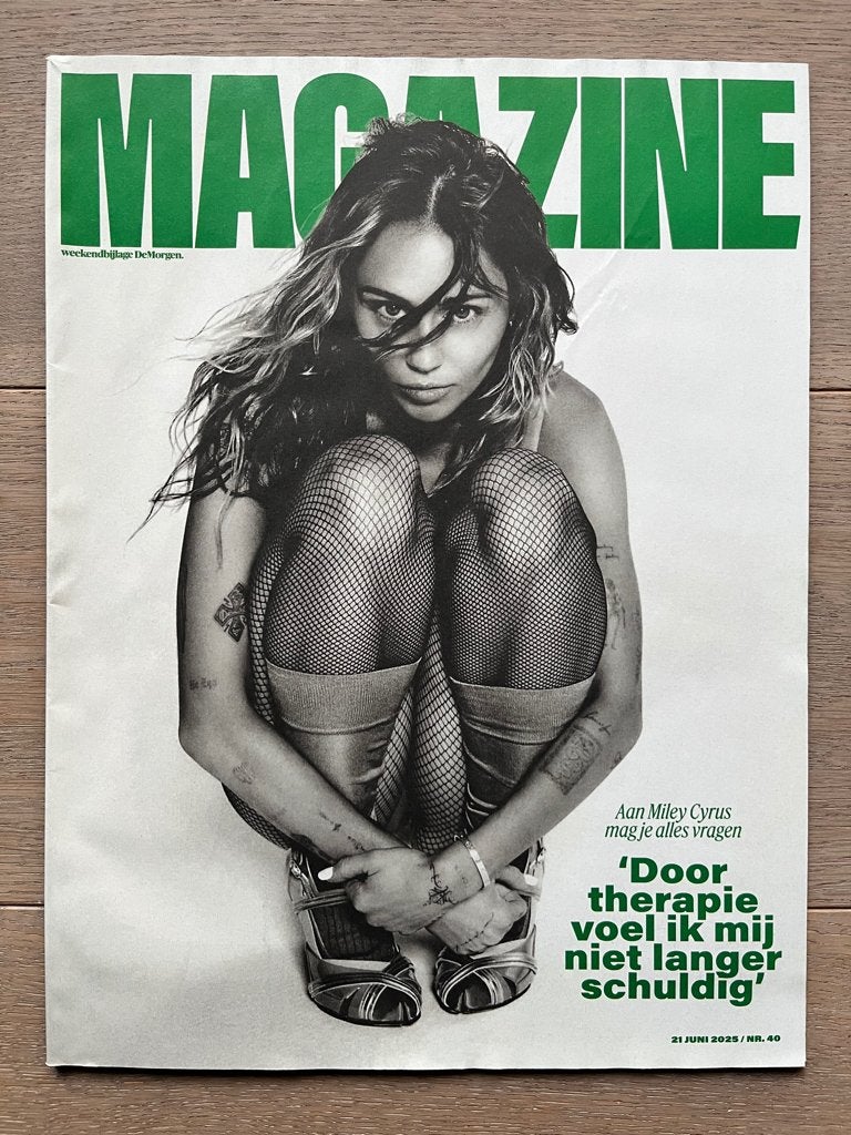 MILEY CYRUS - coverstory DM Magazine * 2025 * NIEUW, Enlèvement ou Envoi, Neuf, Musique, Cinéma ou TV