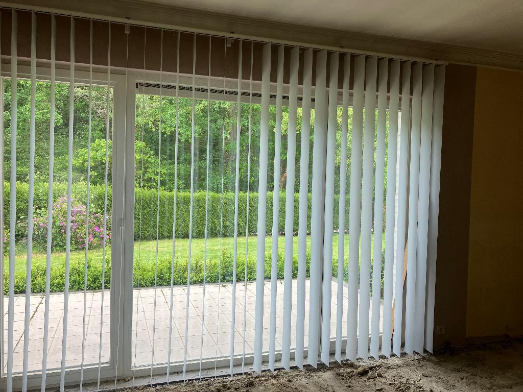 Verticale lamellen, Ophalen, 200 cm of meer, Wit, Zo goed als nieuw
