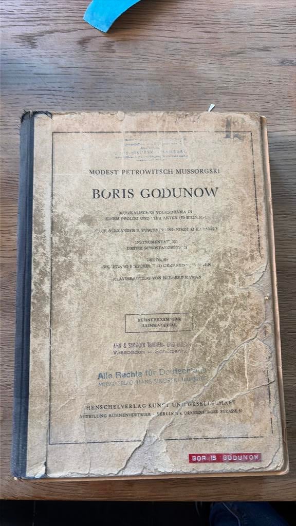 Boris Godunow, Enlèvement ou Envoi