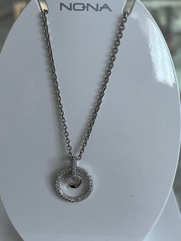 Nona silver ketting 925, Ophalen of Verzenden, Zo goed als nieuw