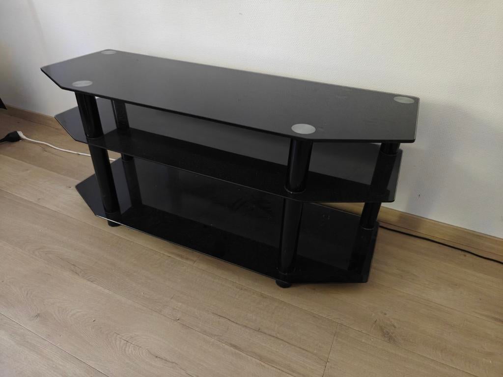 Tv kast in mat glas, Huis en Inrichting, Ophalen, Glas