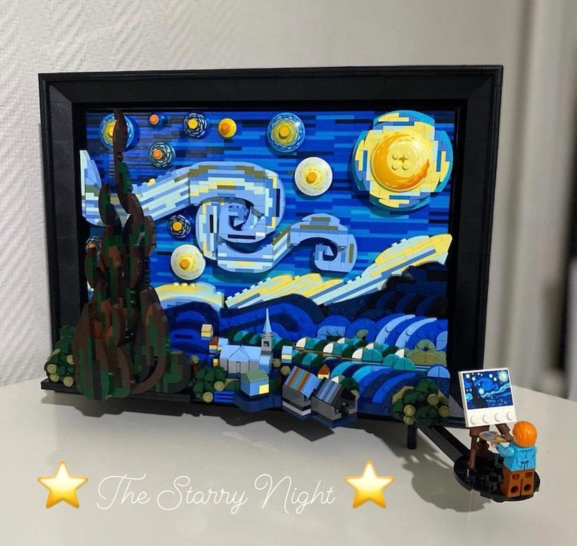 LEGO Art Van Gogh "Sterrennacht", Ophalen