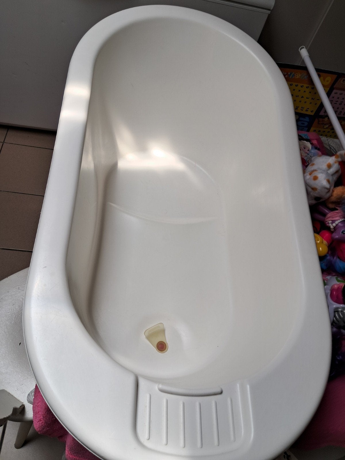 Baignoire bébé, Enlèvement