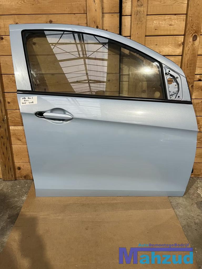 OPEL KARL Blauw G54 Rechts voor deur portier 2015-2019, Auto-onderdelen, Carrosserie, Gebruikt, Deur, Opel Automobile GmbH, Kontakt@opel-infoservice.de