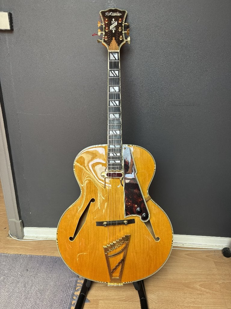 D'Angelico Excel Style B Amber, Enlèvement, Comme neuf, Hollow body, Autres marques