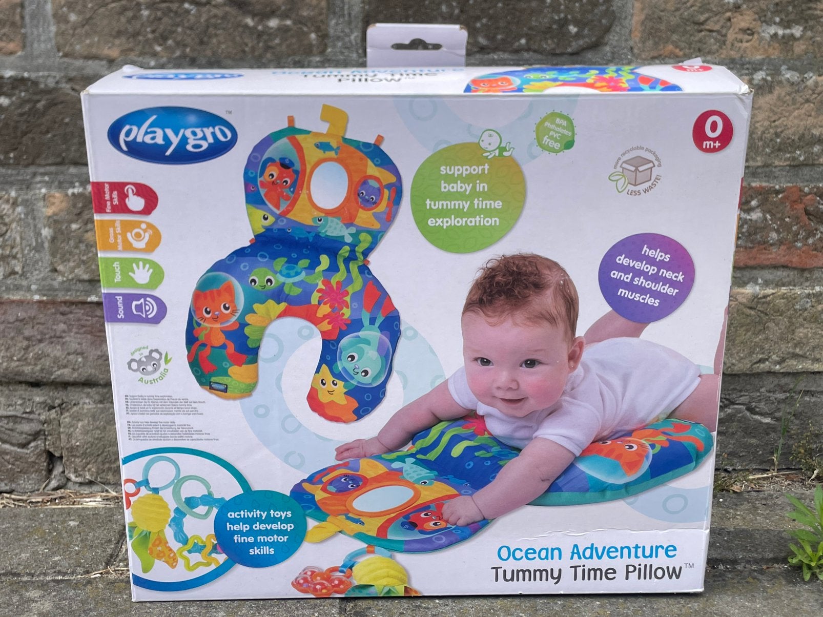 Speelkussen / buiklig kussen, Kinderen en Baby's, Ophalen, Zo goed als nieuw