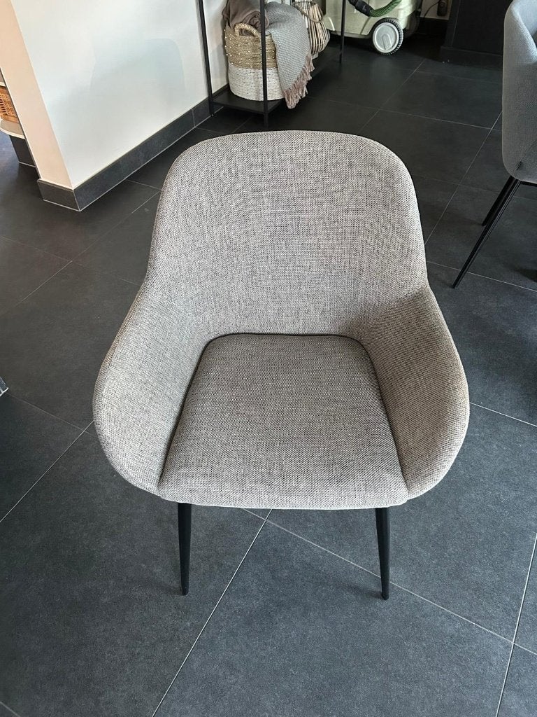Stoelen Kave Home - Konna - 6 stuks (Deba meubelen), Tissus, Autres couleurs, Scandinavisch, Comme neuf