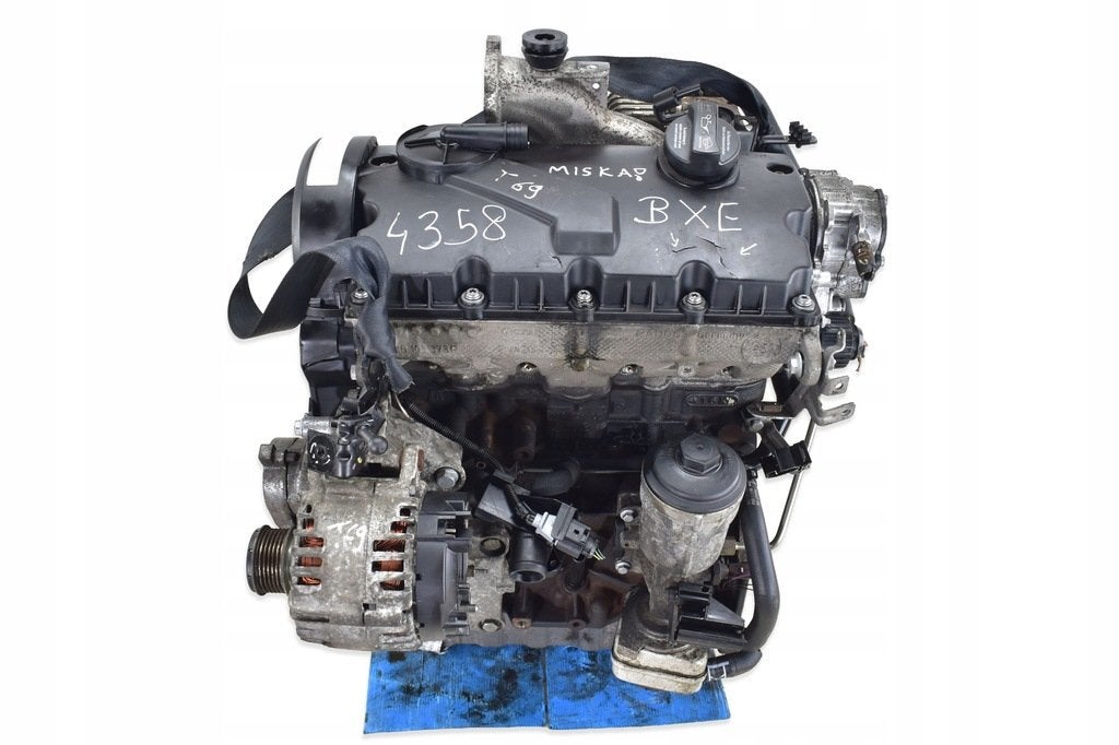 Moteur BKC Complet PASSAT AUDI SKODA GOLF LEON SEAT TOURAN, Envoi, Utilisé, Skoda