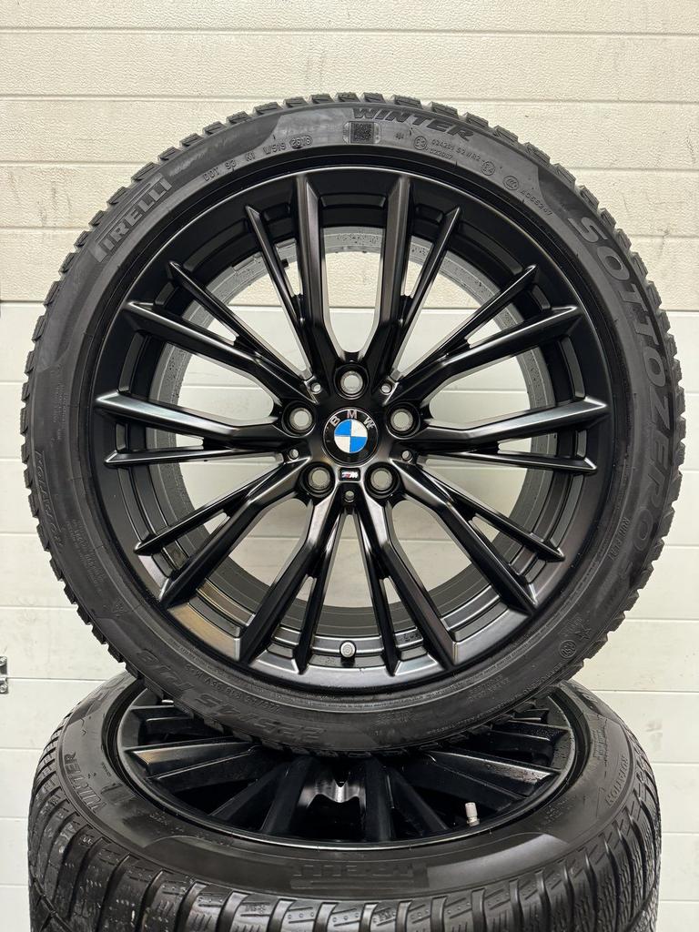 DEMO SET 18” BMW 3 SERIE G20 G21 M VELGEN WINTERBANDEN ORIG, Pneus et Jantes, Pneus hiver, Véhicule de tourisme, -
