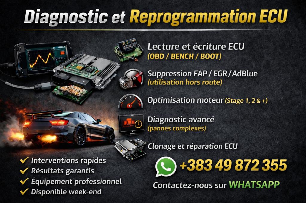 Diagnostic Auto Performance, Enlèvement