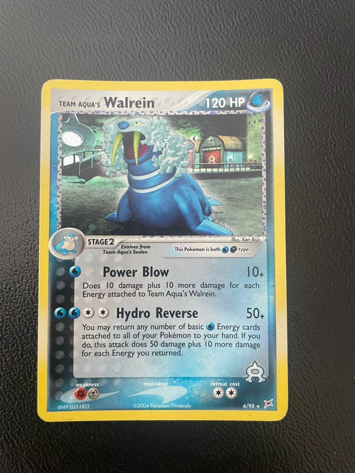 Reverse holo team aqua’s walrein, Ophalen of Verzenden, Zo goed als nieuw