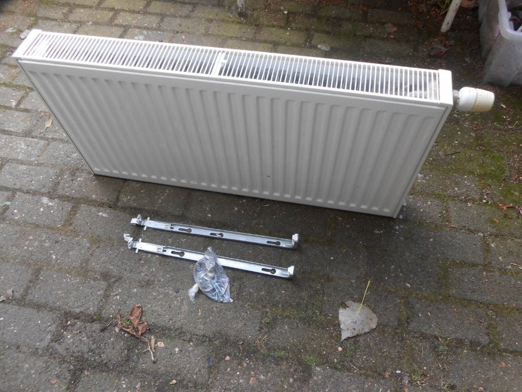 radiator wit chauffage 100 x 50 x 10 nieuw - met toebehoren, Ophalen, 30 tot 80 cm, Radiator, Nieuw