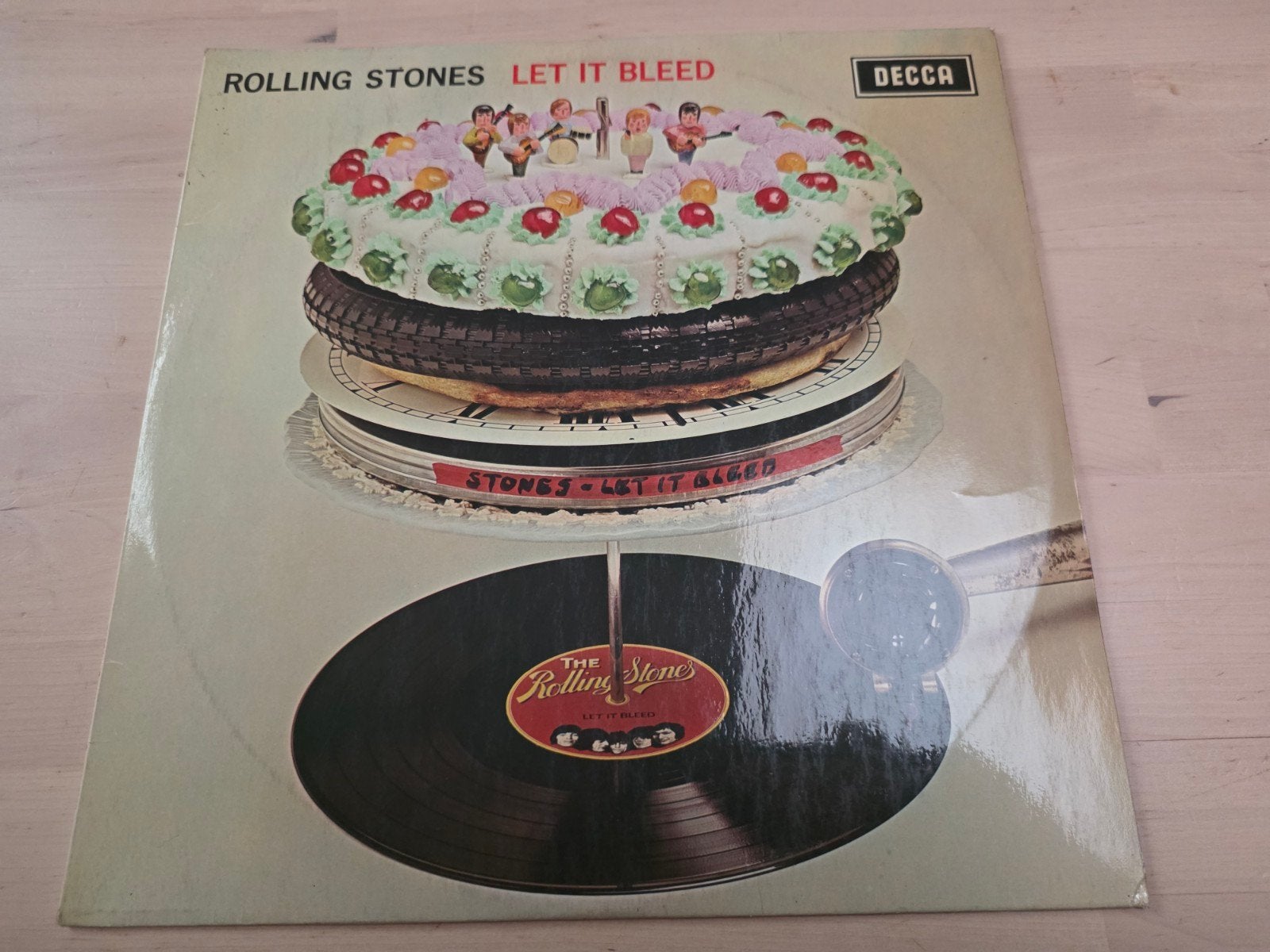 33T. The Rolling stones Let it Bleed 1969 BELGIUM, Enlèvement ou Envoi