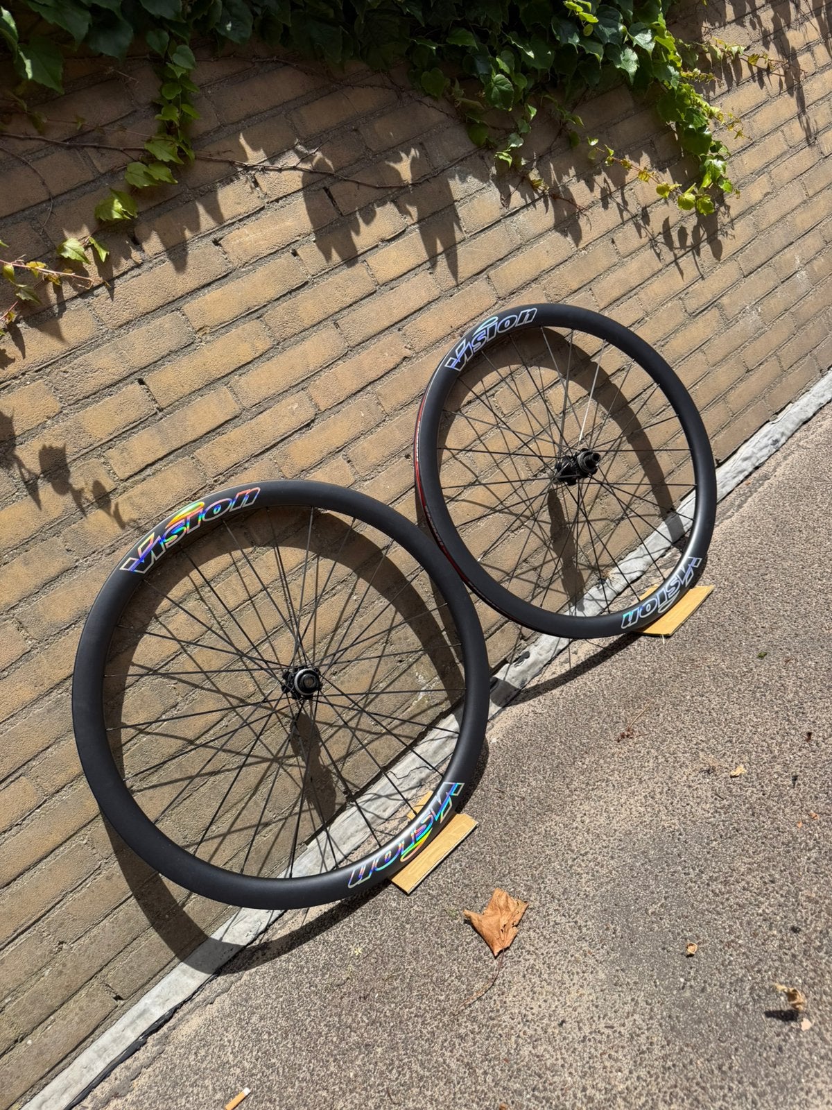 Vision TLR DB SC40 Disc carbon wielset, Fietsen en Brommers, Ophalen, Zo goed als nieuw, Racefiets, Carbon