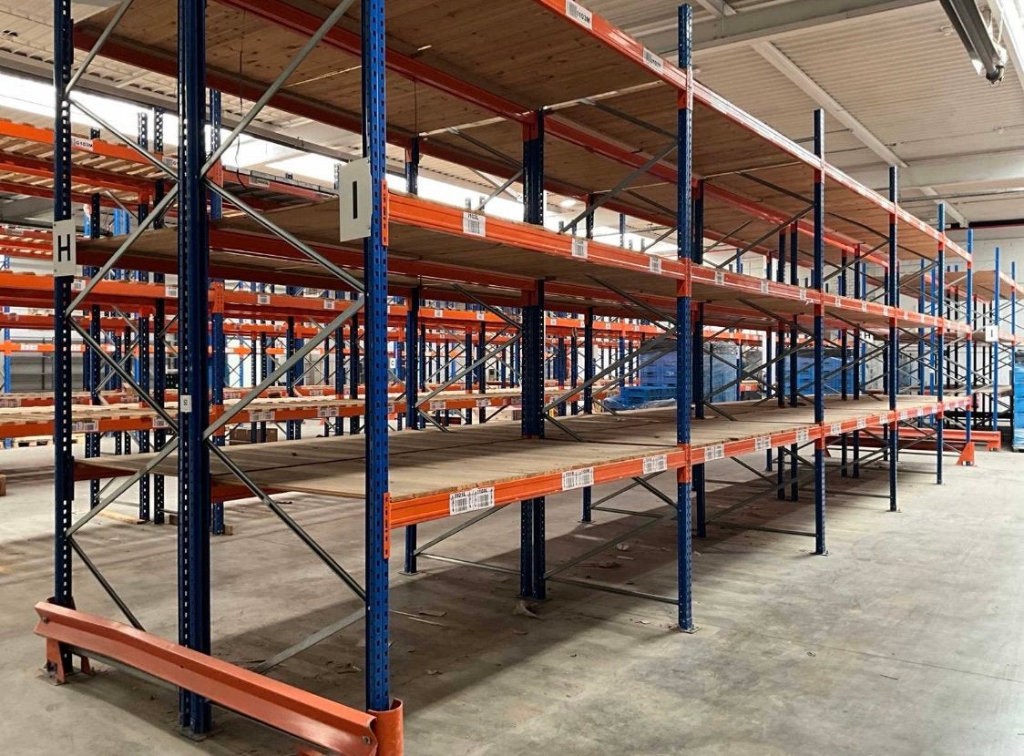Palletstelling 400cm x 120cm, Ophalen