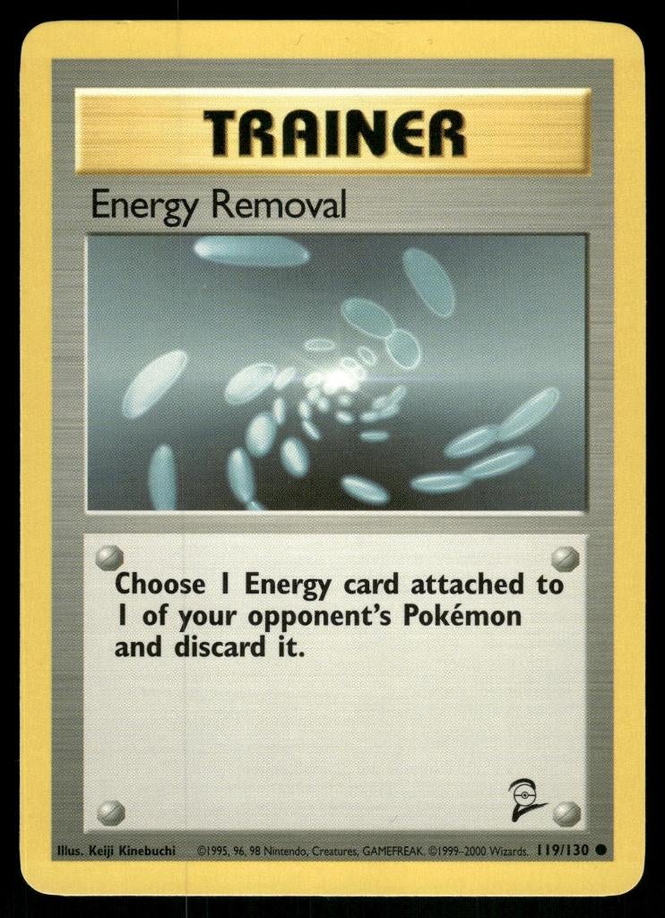 Energy Removal 119/130 - Base Set 2 (NM), Hobby en Vrije tijd, Verzamelkaartspellen | Pokémon, Verzenden, Gebruikt