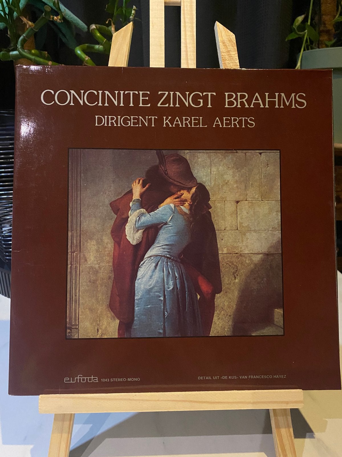 Le chœur de femmes LP Concinite chante Brahms, Enlèvement ou Envoi, Comme neuf