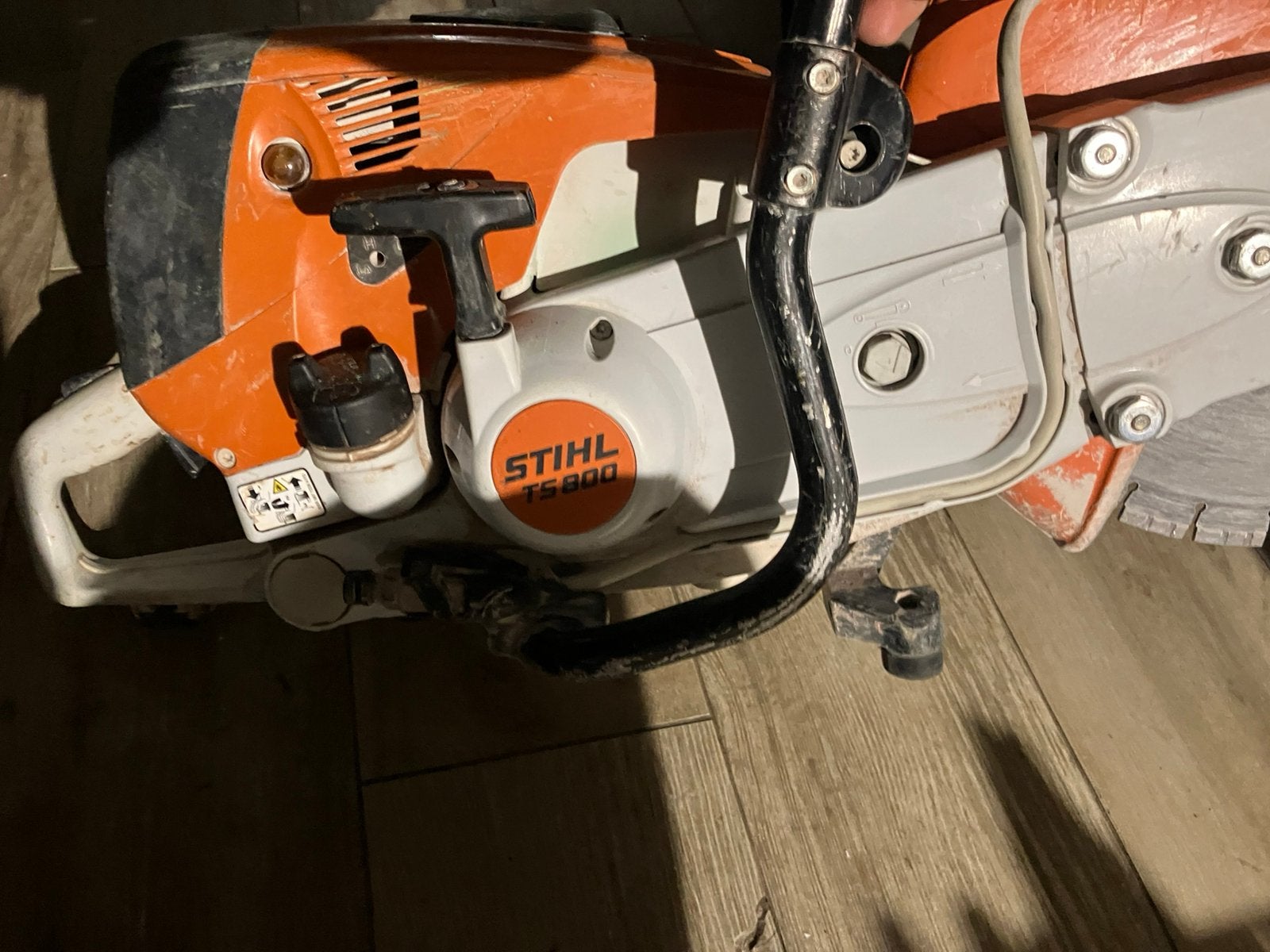 Stihl ts800, Ophalen, Zo goed als nieuw