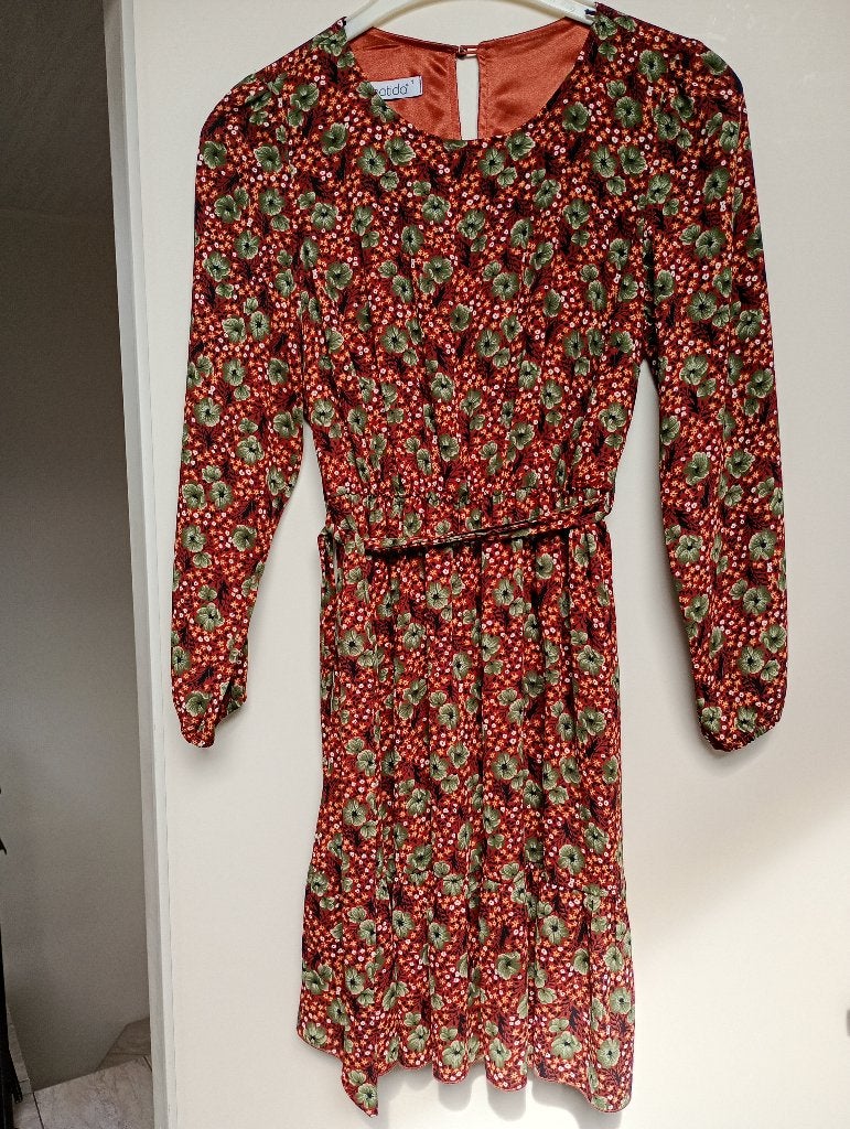 BATIDA kleedje, Kleding | Dames, Ophalen, Bruin, Zo goed als nieuw, Knielengte